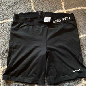 Black nike pro spandex